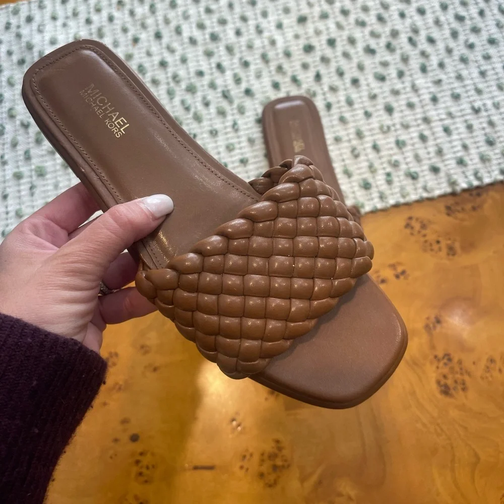 Michael Kors Slide Sandals Nordstrom - Picture 3 of 7